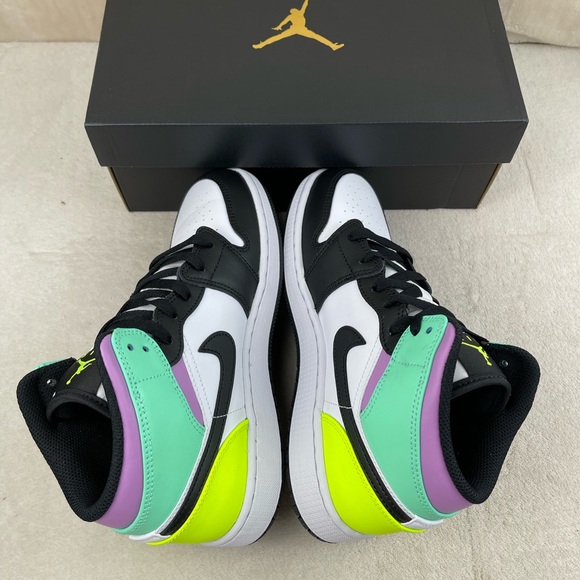 Jordan | Shoes | Nike Air Jordan Mid Gs Volt Green 554725175 | Poshmark